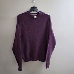 Vintage Classic Directions Wool Blend Sweater Large Tall